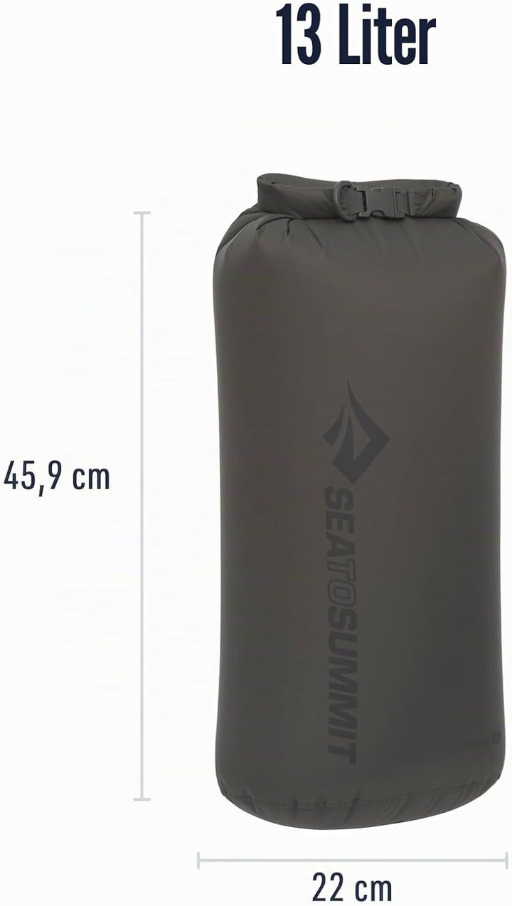 Sea to Summit Leichter Trockensack, Mehrzweck-Trockenaufbewahrung Beluga Grey Large, Beluga Grey Lar