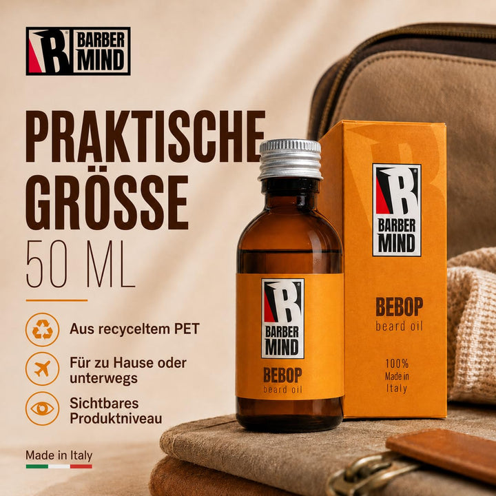 Barber Mind Aceite Para Barba Bebop 50Ml