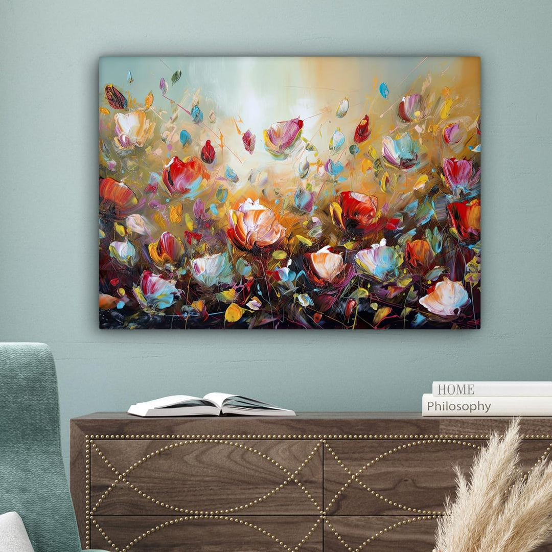 MuchoWow© Leinwände 80x60 cm Wall Decoration Bilder Schlafzimmer Deko Pictures Canvas Painting Wandd