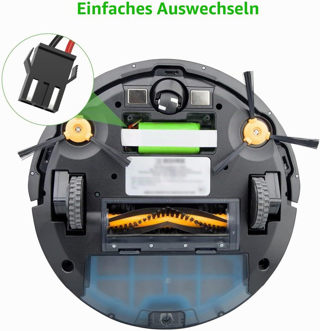 MELASTA 14,4 V 3500 mAh Li-Ionen Ersatz Akku für Tesvor X500, Eufy RoboVac 11, 11S, 11S MAX, 30, 30C