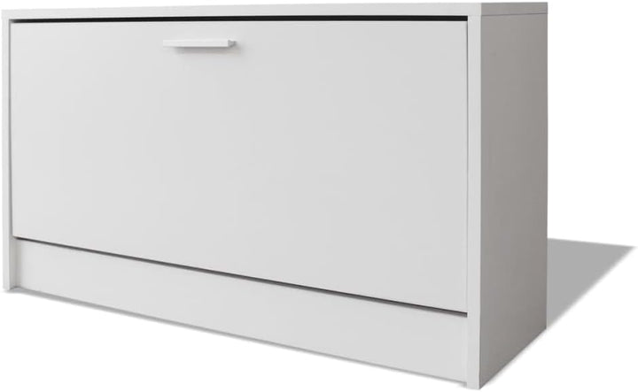 vidaXL Schuhbank Weiss 80x24x45 cm