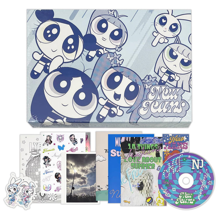 NewJeans - 2nd EP [Get Up] (THE POWEPUFF GIRLS X NJ Box ver. - B Ver.) Outbox + Photobook (A+B+C) +