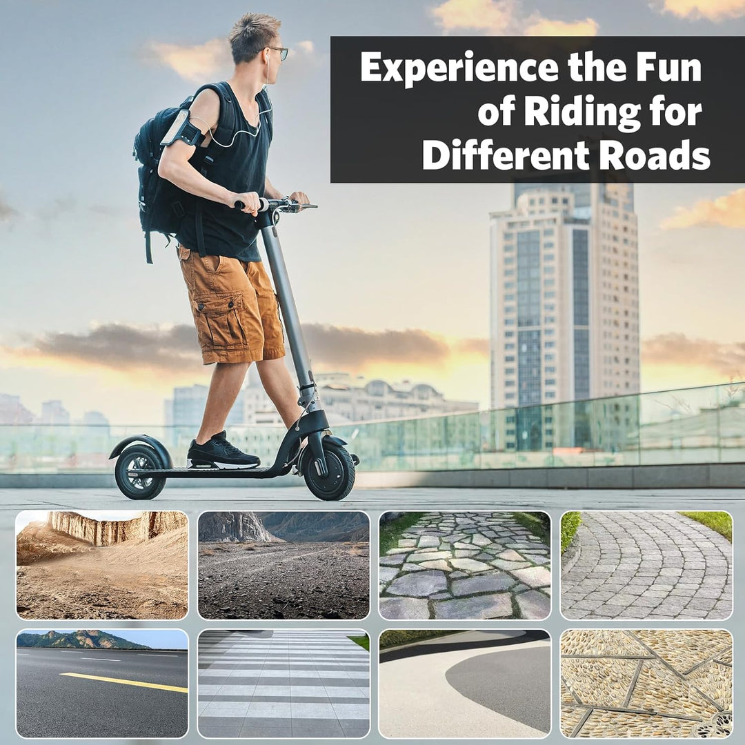 OUXI 4pcs E-Scooter-Reifen 8 1/2 Reifen mit Reifen und Schlauchpaket E-Scooter Ersatzschlauch+Reifen