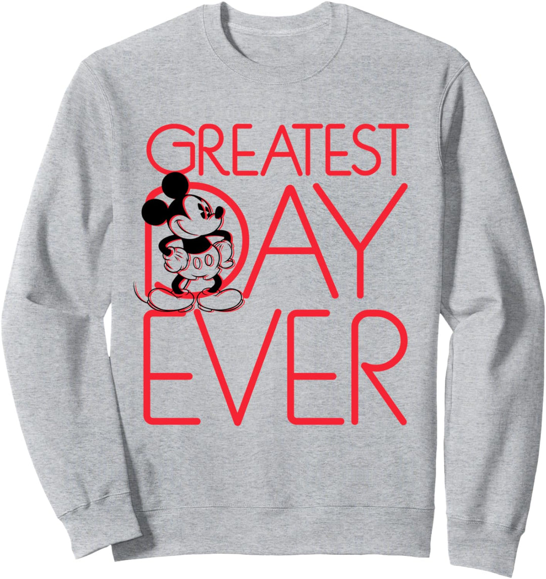Disney Mickey Mouse Greatest Day Ever Sweatshirt