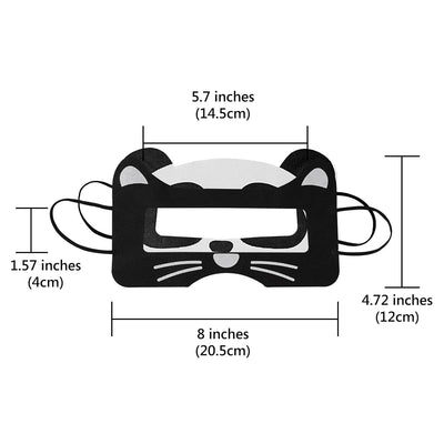 Geekria 50 STÜCKE VR Cartoon Einweg-VR-Headset-Maske, hygienische VR-Augen-Abdeckmaske, VR-Headset-A