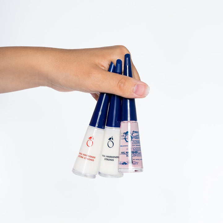 Herome 4-Pack Nagelhärter Extra Stark (Nail Hardener Extra Strong) - Nagelverstärker Garantiert Fest