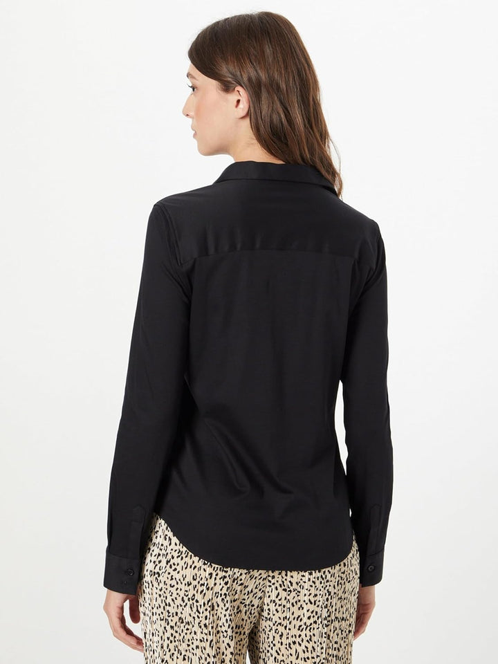 MOS MOSH Damen Bluse Tina S Schwarz, S Schwarz