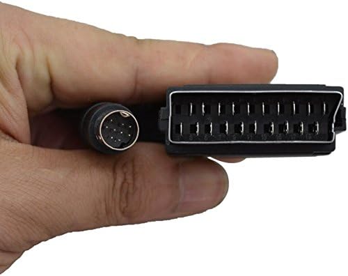 WICAREYO CHILDMORY 1,8 m RGB-Scart-AV-Kabel, Audio-Video-Anschluss für Genesis Megadrive 2