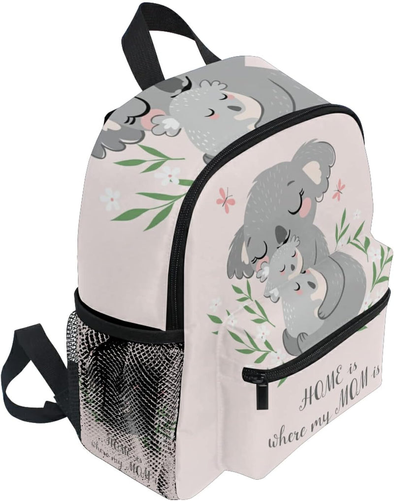 Kinderrucksack Cute Koala MOM und Baby Kindergarten Vorschule Tasche für Kleinkind Mädchen Jungen