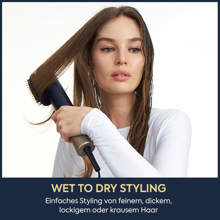 BaByliss Air Wand - Haartrockner, Glätteisen and Styler in einem, Wet to Dry, Anti-Frizz Ionen-Techn