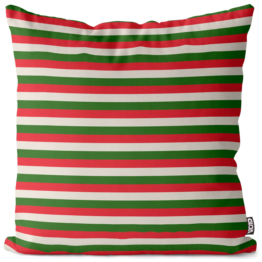 VOID Weihnachten Design gestreift Kissenbezug Kissenhülle Sofakissen Kissen Deko Weihnachten Winter