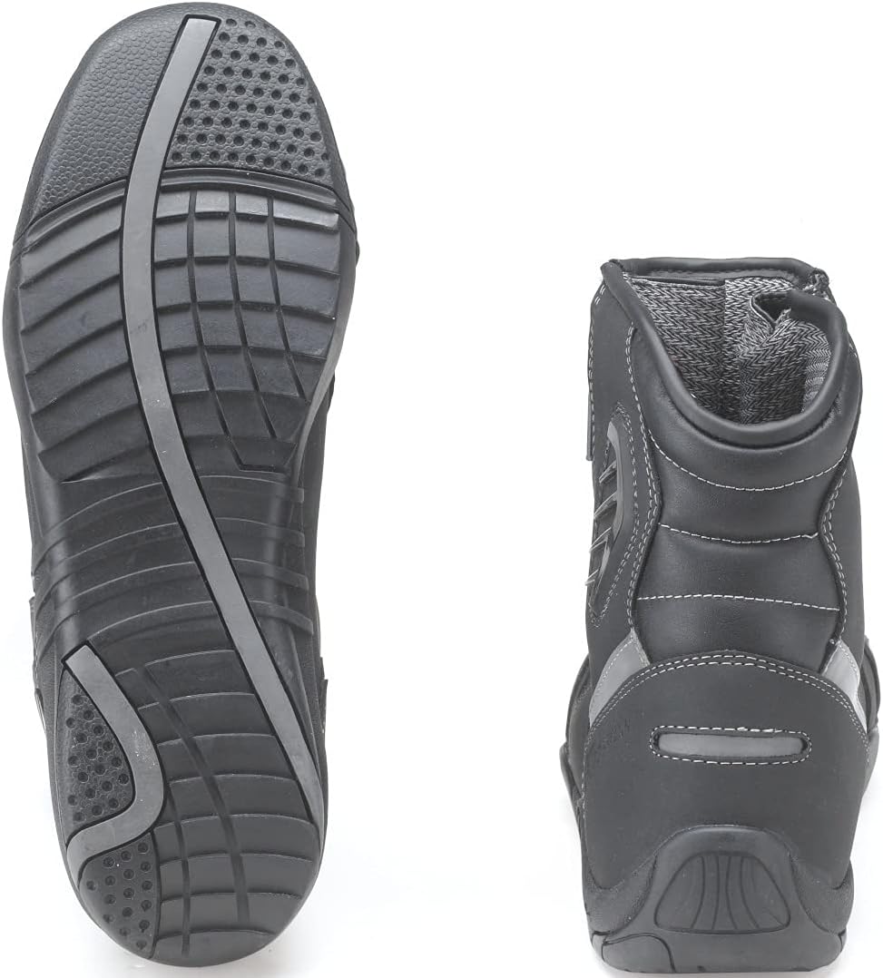 Kochmann Avus wasserdichte Motorradstiefel (Black,37) 37 EU Schwarz, 37 EU Schwarz