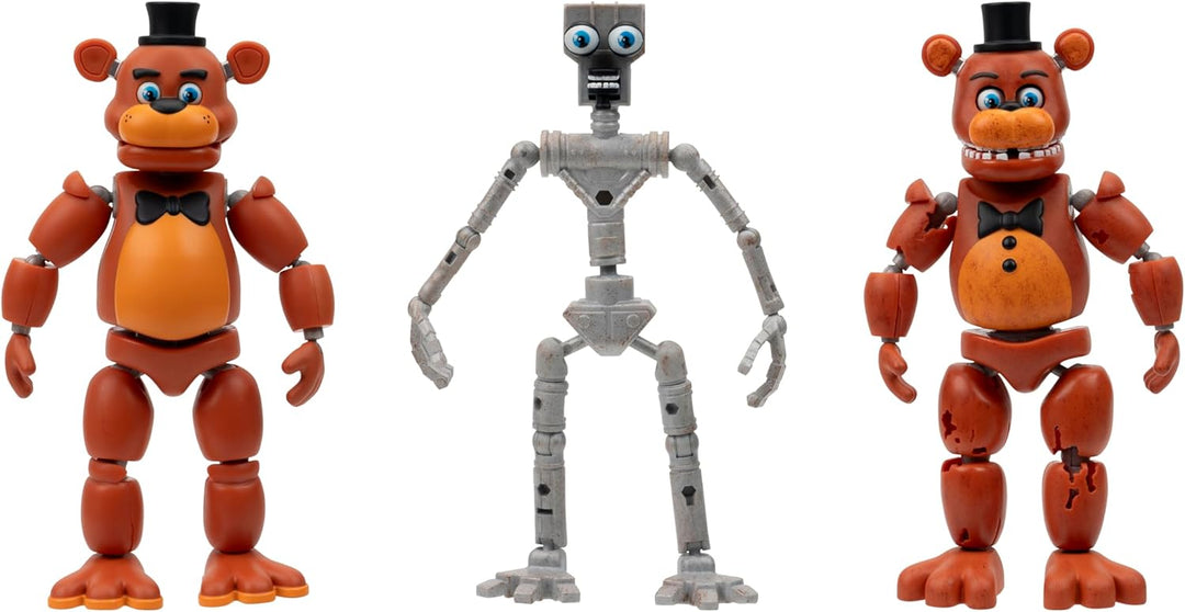 Five Nights at Freddy’s - FNF0074-15 cm grosse Endo-Sammlerfigur: Skelett mit Classic Freddy und Gru