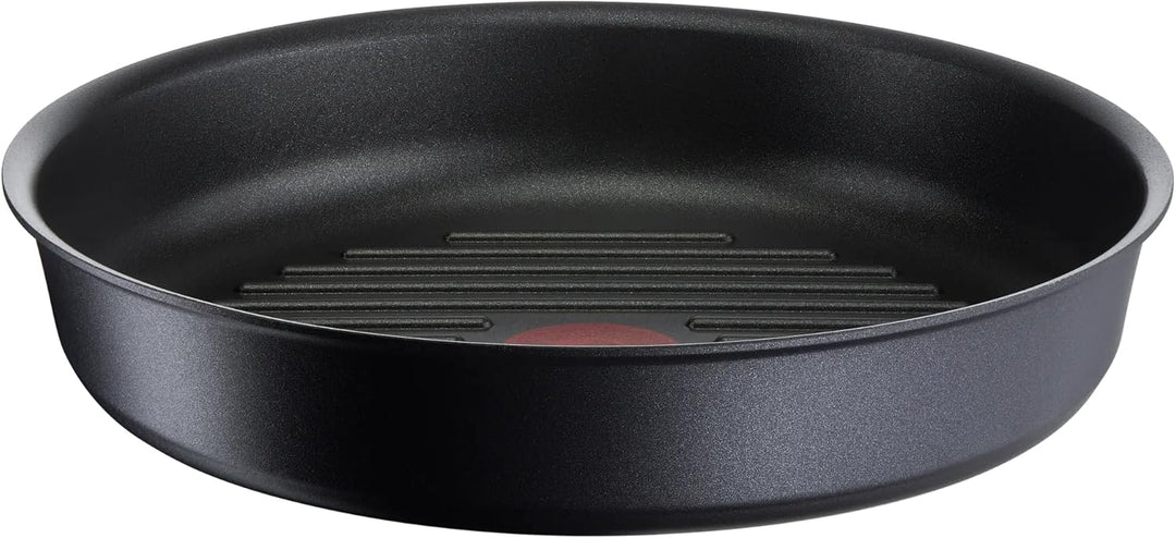 Poêle grill fonte d'aluminium Tefal Ingenio Eco Resist 26 cm Noir