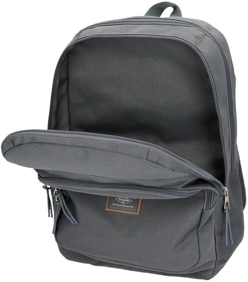 Pepe Jeans Cross Doppelfach-Rucksack Grau 30,5x44x15 cms Polyester 20.13L Rucksack 44 Grau, Rucksack