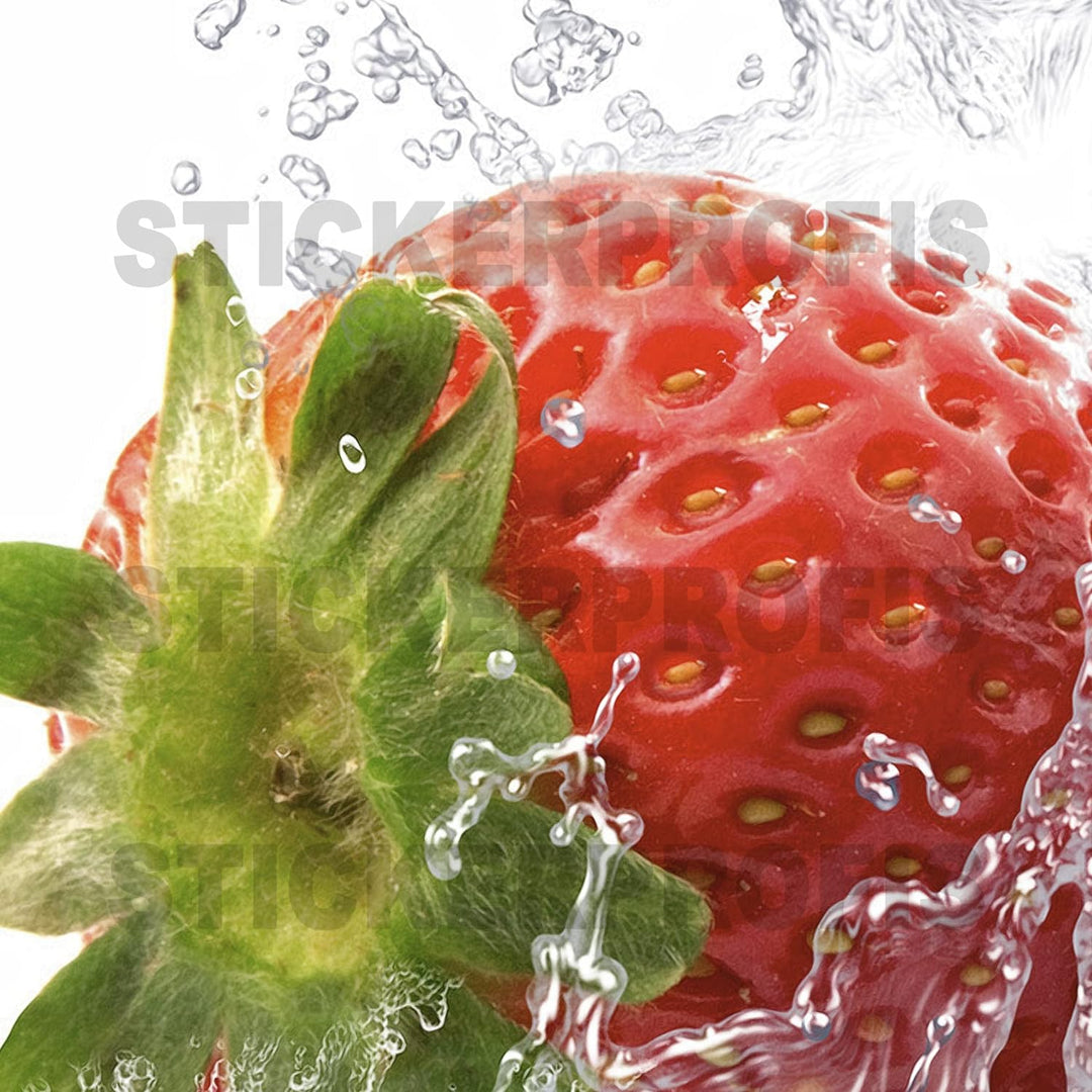 StickerProfis Küchenrückwand selbstklebend Glasoptik - Fruit Splash - 1.8mm, Versteift, alle Untergr