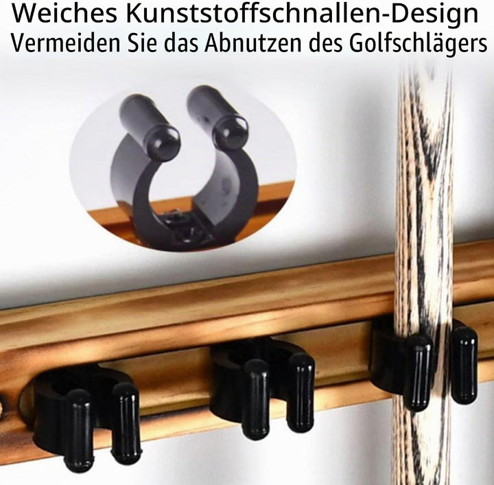 4 Löcher Billard Queue Halter Wandmontierter, Holds 4 Cues Billard Billardqueue-Rack, Pool Wall Moun