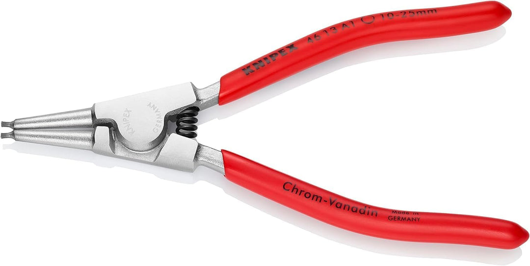 Knipex Sicherungsringzange für Aussenringe auf Wellen verchromt, mit Kunststoff überzogen 140 mm 46