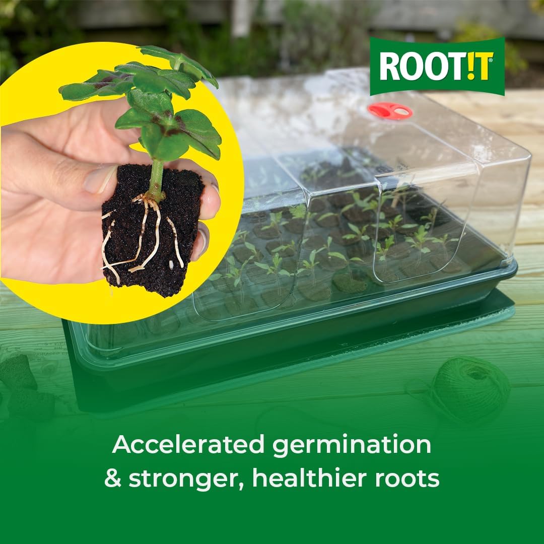 ROOT!T Root Hobby Heizmatte, 11 W, 350 mm x 250 mm, Schwarz, Grösse S - 11 W Small-11W, Small-11W