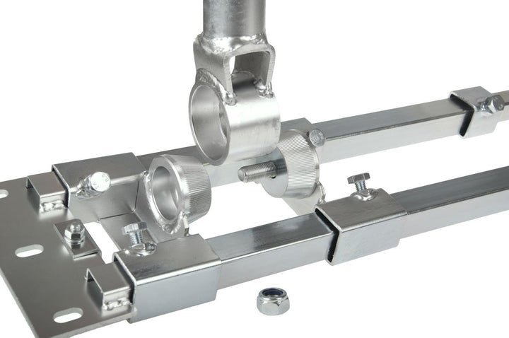Dachsparrenhalter - DUR-line® Herkules S48-1300 - über 1000Nm - Breite: 55-90 cm, Masthöhe: 130 cm,