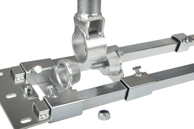Dachsparrenhalter - DUR-line® Herkules S60-900 - über 1000Nm - Breite: 55 - 90 cm, Masthöhe: 90 cm,