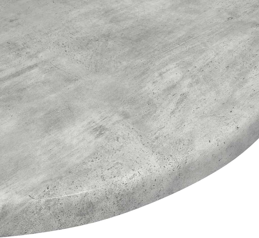 Homgoday Tischplatte Betongrau 40 x 40 x 1.5 cm Holzwerkstoff Desktop Model880384