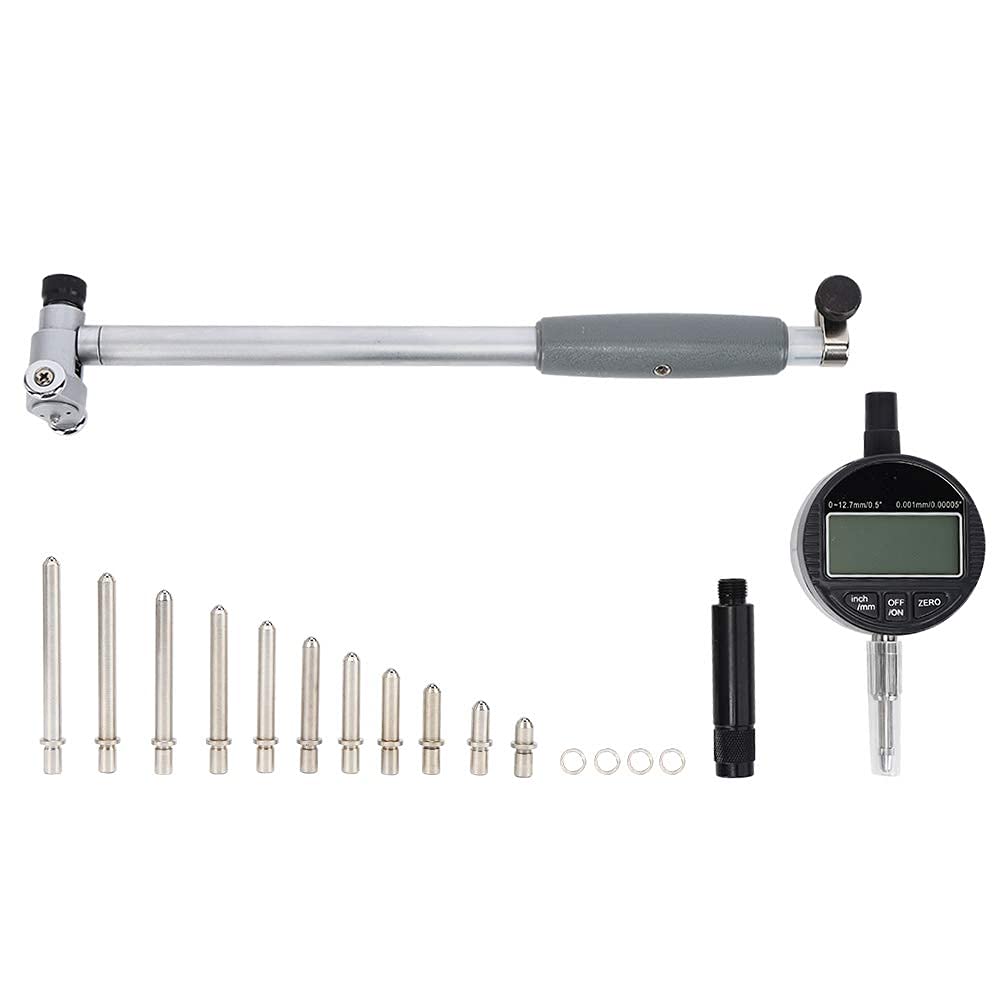 Innenmessgerät 50-160mm, Zylinder Messuhr Zylindertabellen, Anzeige Durchmesser, Messuhr mit Innenbo