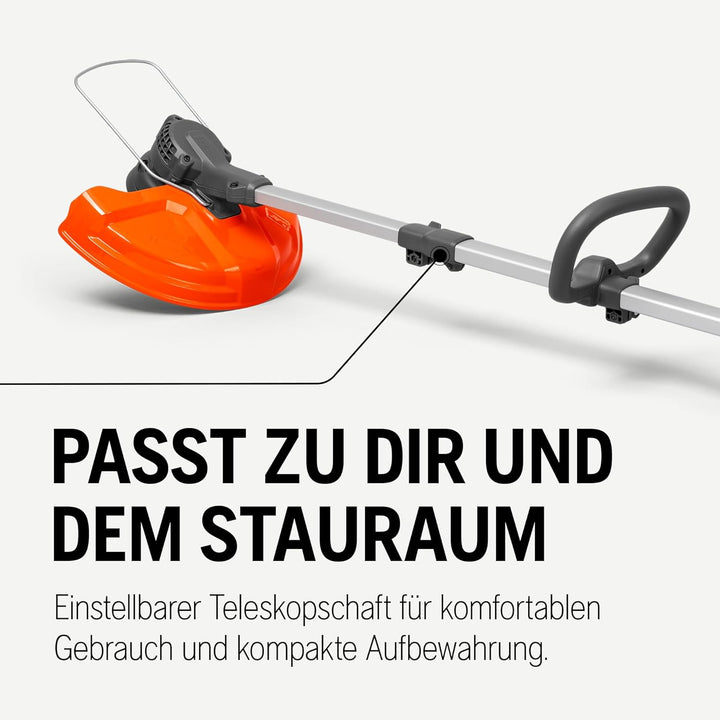 Husqvarna 215iL Akku-Rasentrimmer inkl. Akku und Ladegerät | Kabelloser Trimmer mit 36V bürstenlosem