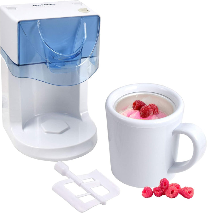 Gino Gelati GG-25W 3 in 1 Eismaschine - Frozen Yogurt Maschine - Milchshakemaschine