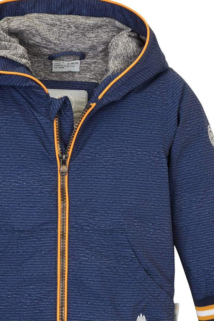 first instinct by killtec Unisex Fis 29 Mns Jckt Funktionsjacke mit Kapuze 86-92 dunkelblau, 86-92 d