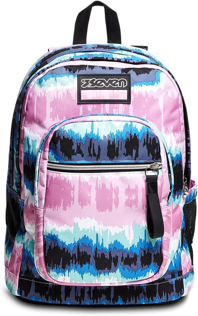 SEVEN RUCKSACK NEW FIT SHADECOL GIRL Backpack für Schule, Uni & Freizeit, Geräumige Schultasche für