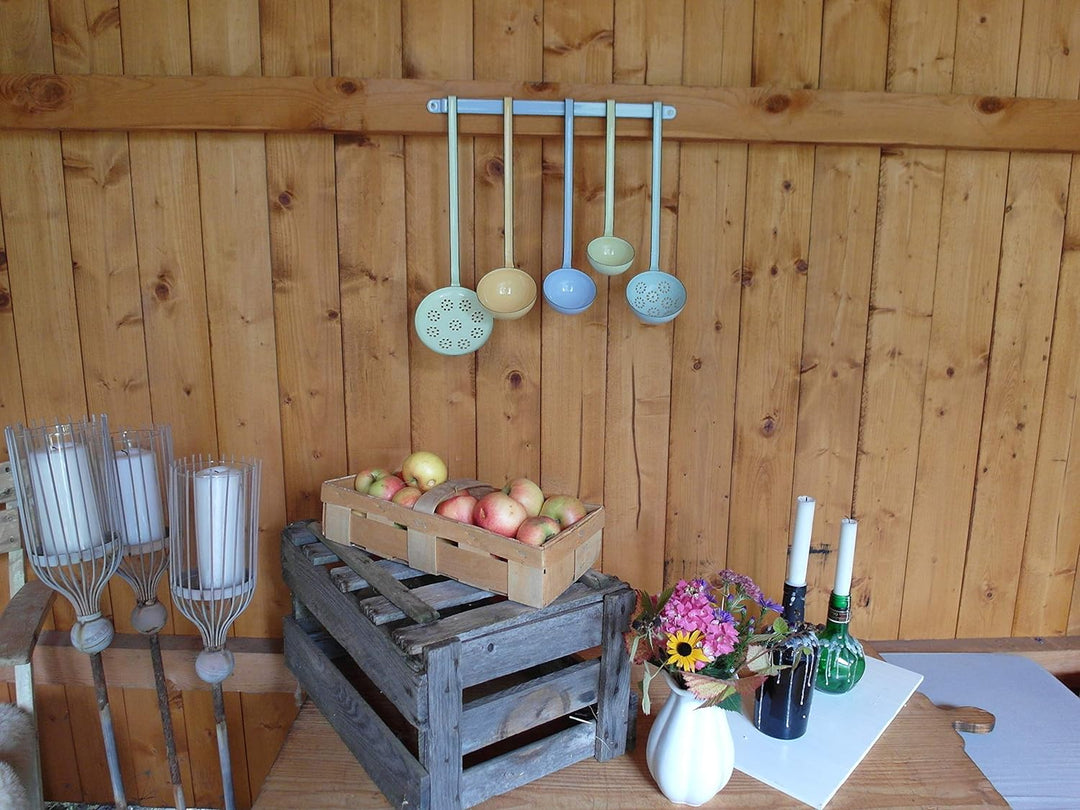 Riess - CLASSIC - Schaumlöffel Schaumkelle Emaille (türkis), Türkis
