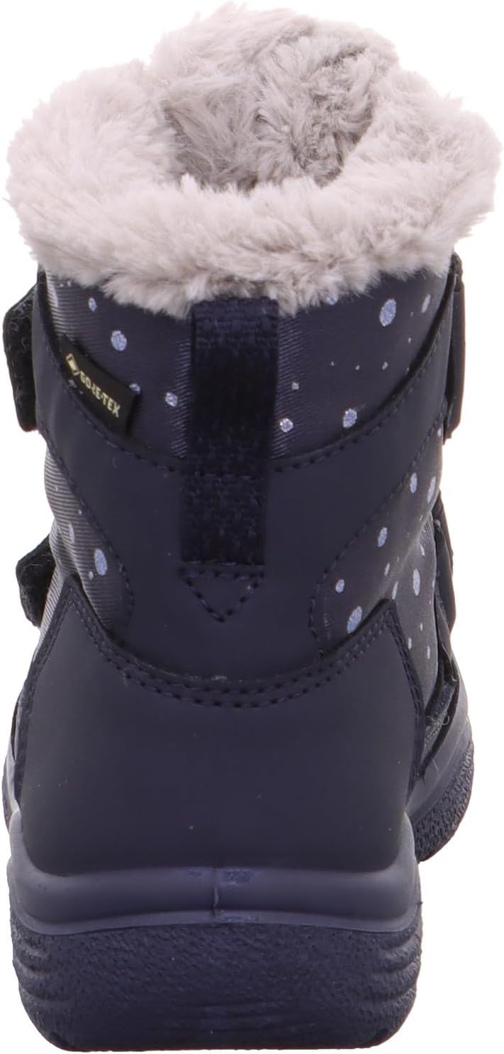 Superfit Mädchen Crystal Schneestiefel 25 EU Blau Hellgrau 8000, 25 EU Blau Hellgrau 8000