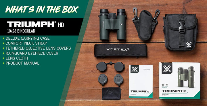 Vortex Triumph HD 10x28 Fernglas Grün 10x28, Grün 10x28