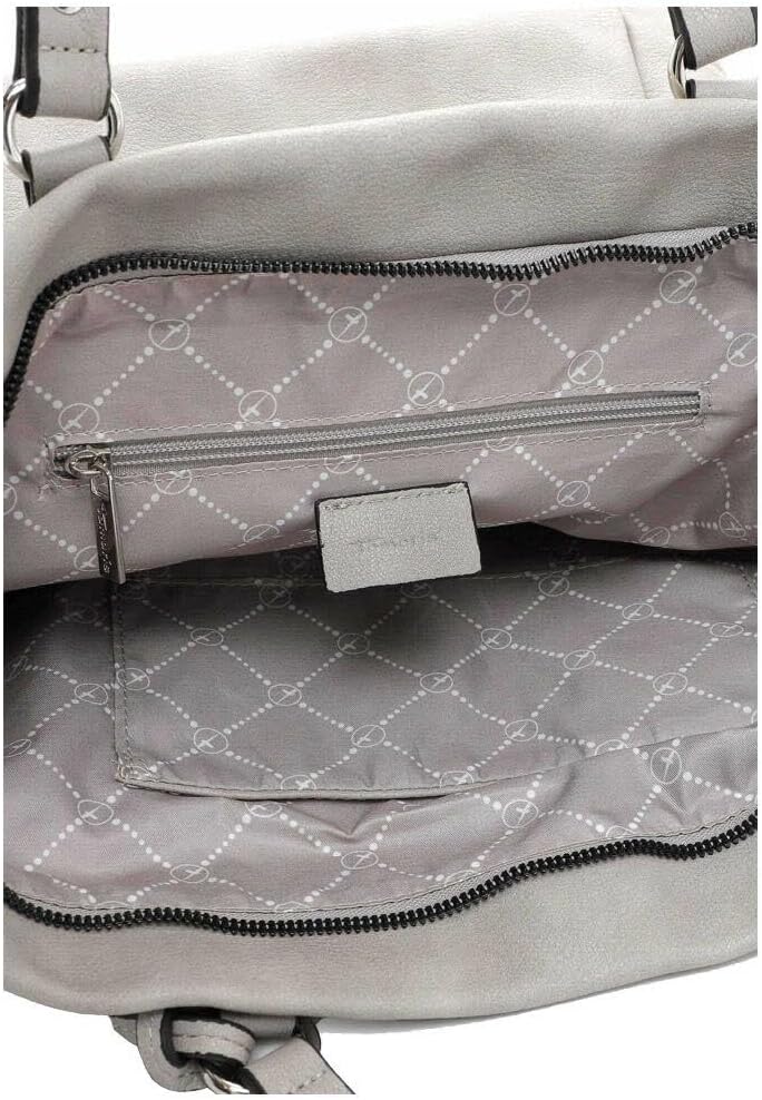 Tamaris Shopper TAS Nele 32803 Damen Handtaschen Uni Einheitsgrösse Lightgrey 810, Einheitsgrösse Li