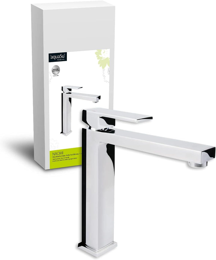 AquaSu 78321 7 Naomi Waschtischarmatur, Waschtisch | Hoch, Waschtisch | Hoch