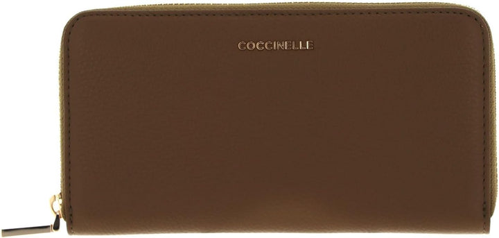 Coccinelle Metallic Soft Geldbörse olivgrün