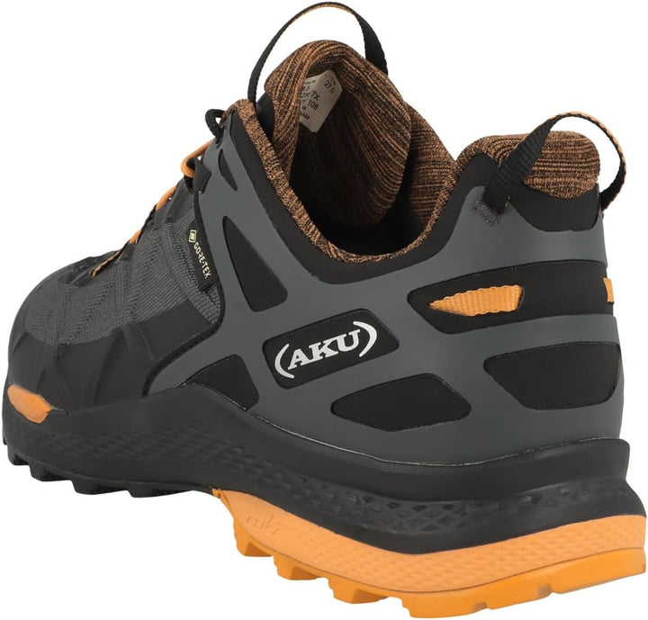 AKU Rocket DFS GTX, Wanderschuhe für Herren (Schwarz - Orange, Numeric_46)