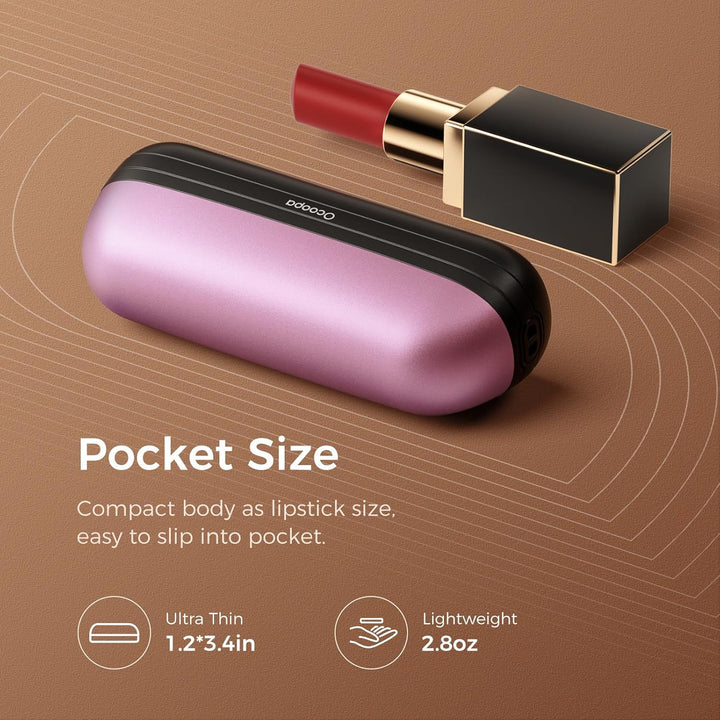 OCOOPA Handwärmer Taschenwärmer UT2S Mini, 5200mAh, Handwärmer Magnetisch Elektrisch 2er Set, Tasche