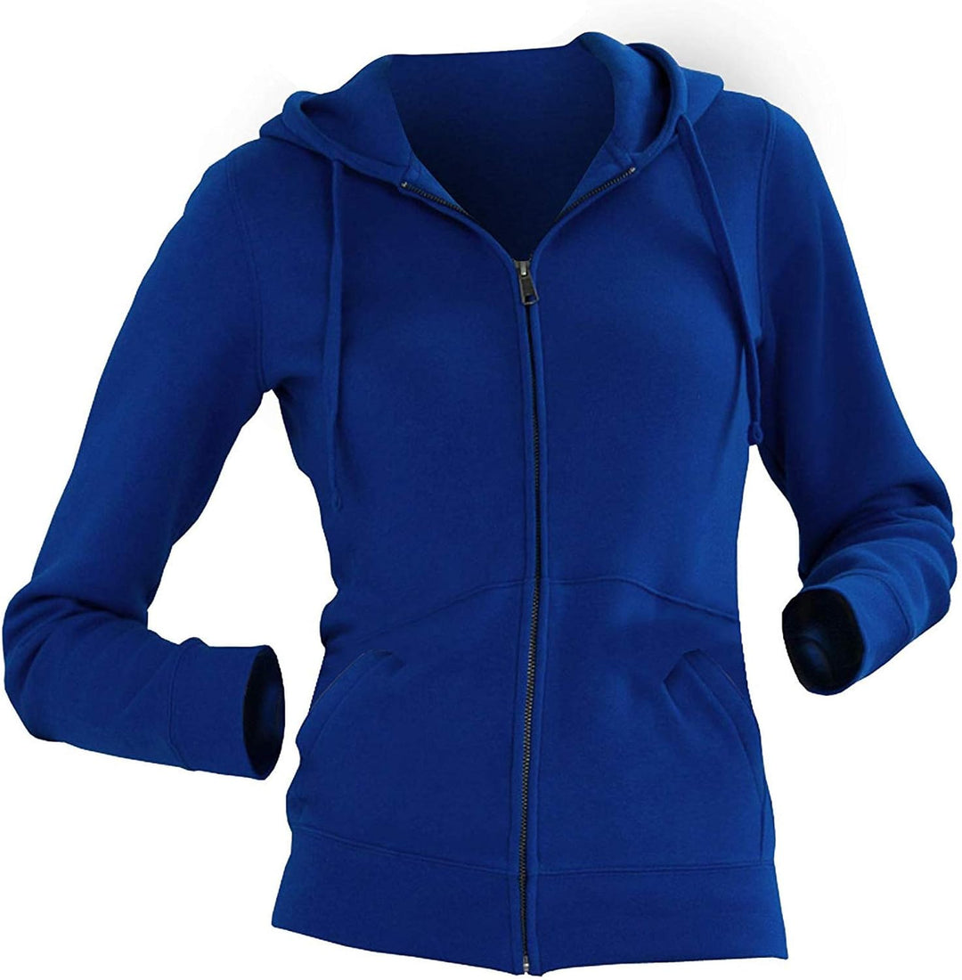 Russell Damen Kapuzenjacke, 3lagig (Medium) (Hellgrau)