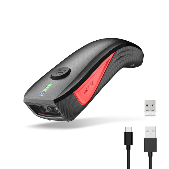 NETUM CS9501 Bluetooth QR Code Scanner – Aufgerüsteter Drahtloser Barcode Scanner Mit Zebras Scan En