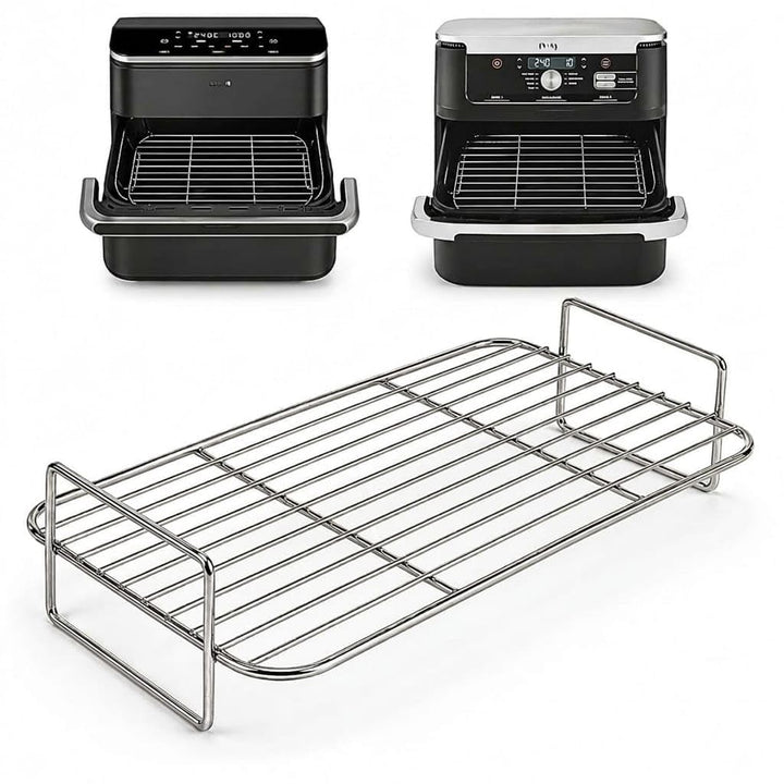 Gitter für Heissluftfritteuse kompatibel mit Ninja Foodi Flexdrawer Dual Air Fryer 10,4L/COSORI Dual