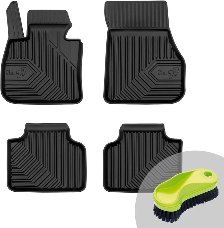 FROGUM No.77 Gummimatten Ganzjahresset von Auto Fussmatten Autofussmatten für BMW 2er Active Tourer