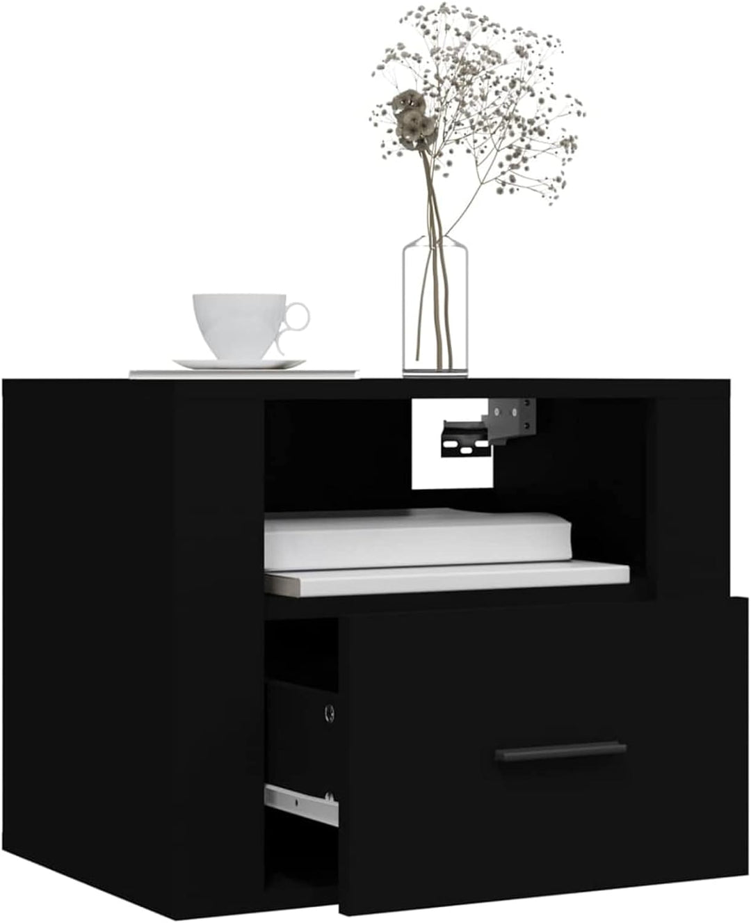 Gecheer Wand Nachttisch H?ngend Nachtschrank Nachtkonsole Nachtkommode Schlafzimmer Schrank Kommode