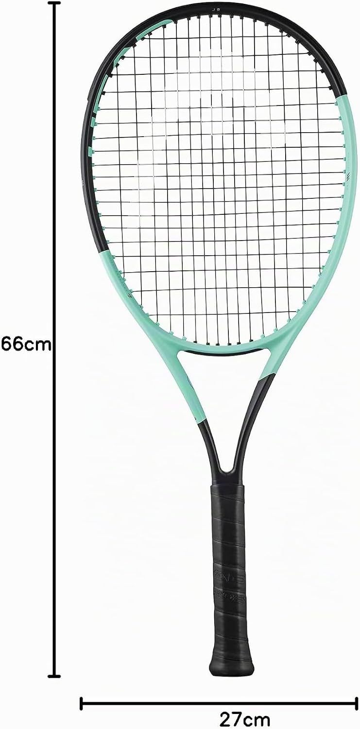 HEAD Boom Jr. 2024 Tennisschläger, Schwarz/Mint, 9-11 Jahre