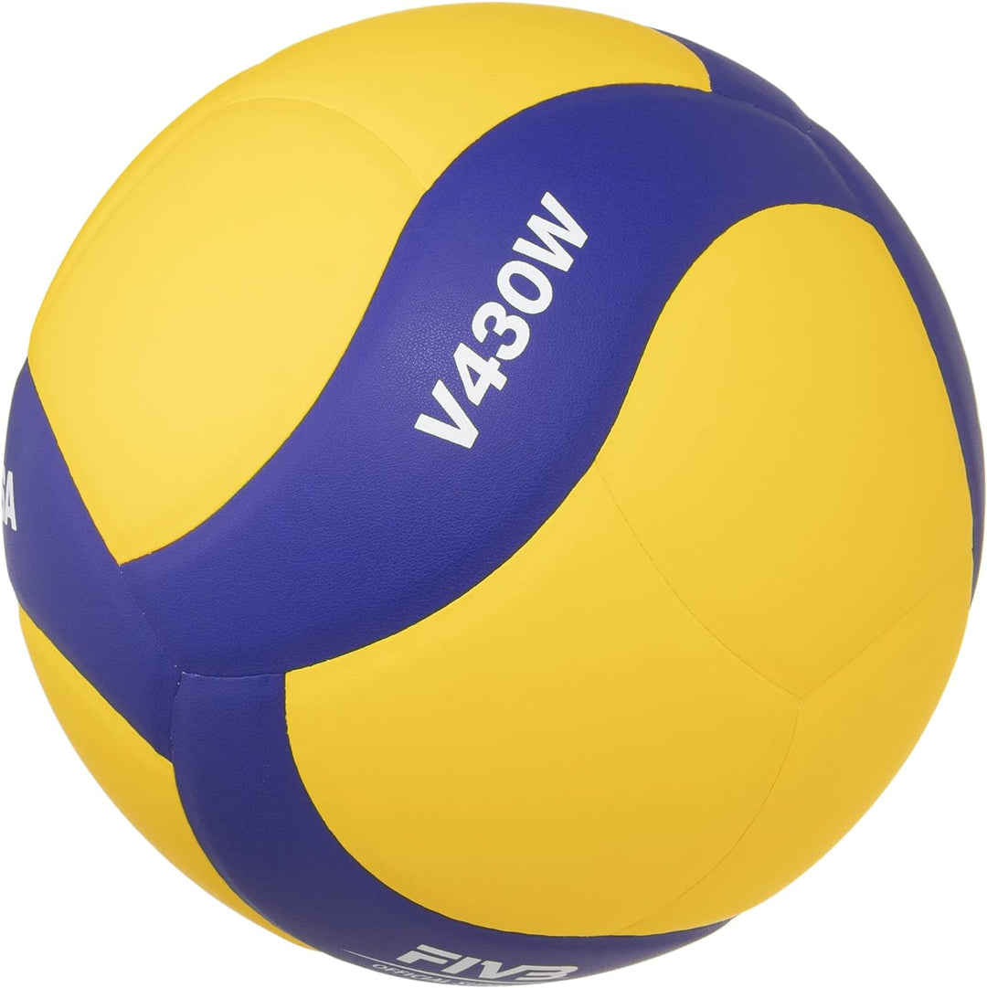 Mikasa V430W Volleyball Ball Yellow/Blue Size 4