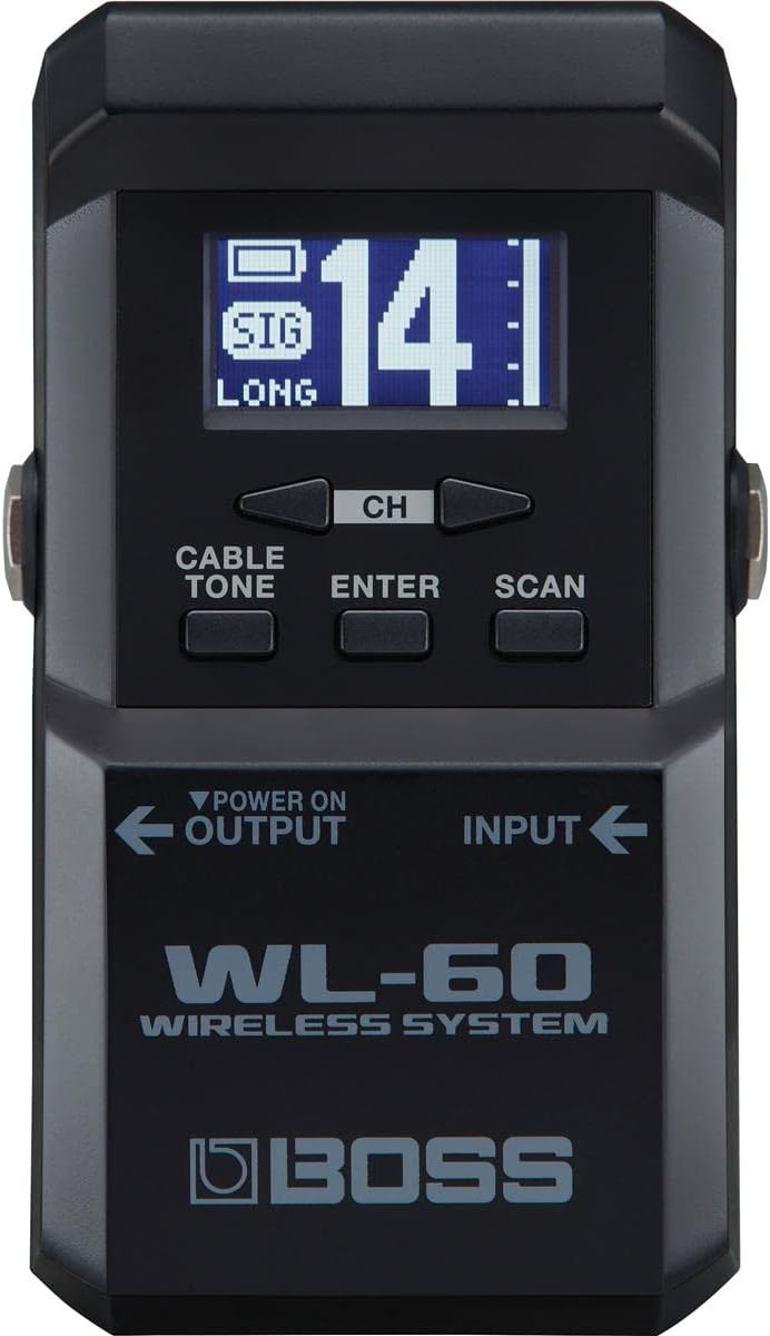 BOSS WL-60 Gitarren-Wireless-System Taschensender und Empfänger, Taschensender und Empfänger
