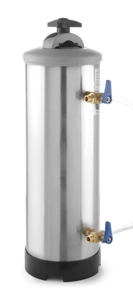 HENDI Wasserenthärter, Hartwasseraufbereitungssystem, Entkalkunganlage, Wassertemperatur von 4-25°C,