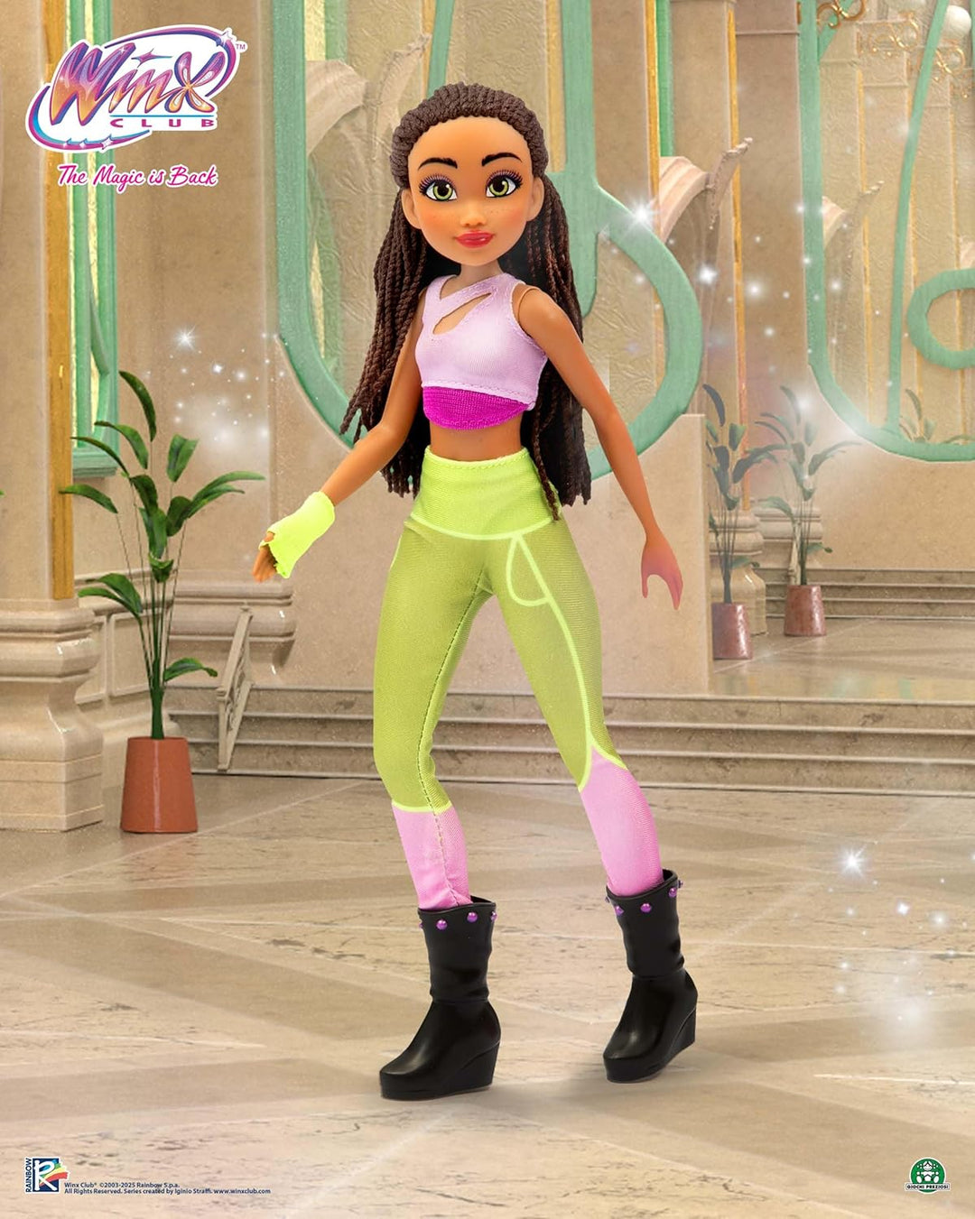 Winx Iconic Doll – Aisha with Signature Outfit & Articulated Joints – Classic 27cm Fashion Doll with