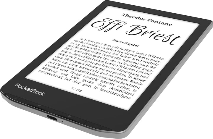 PocketBook e-Book Reader 'Verse' (deutsche Version) 8 GB Speicher (erweiterbar) 15,2 cm (6 Zoll) E-I